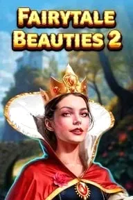 Fantasy slot game character – a queen with a golden crown (Fairytale Beauties 2)